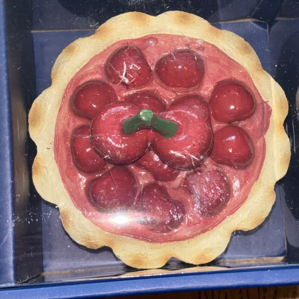 Martha Stewart 4th Of July Set Of 3 Patriotic Pies USA Memorial Day Decor NEW - Picture 4 of 7